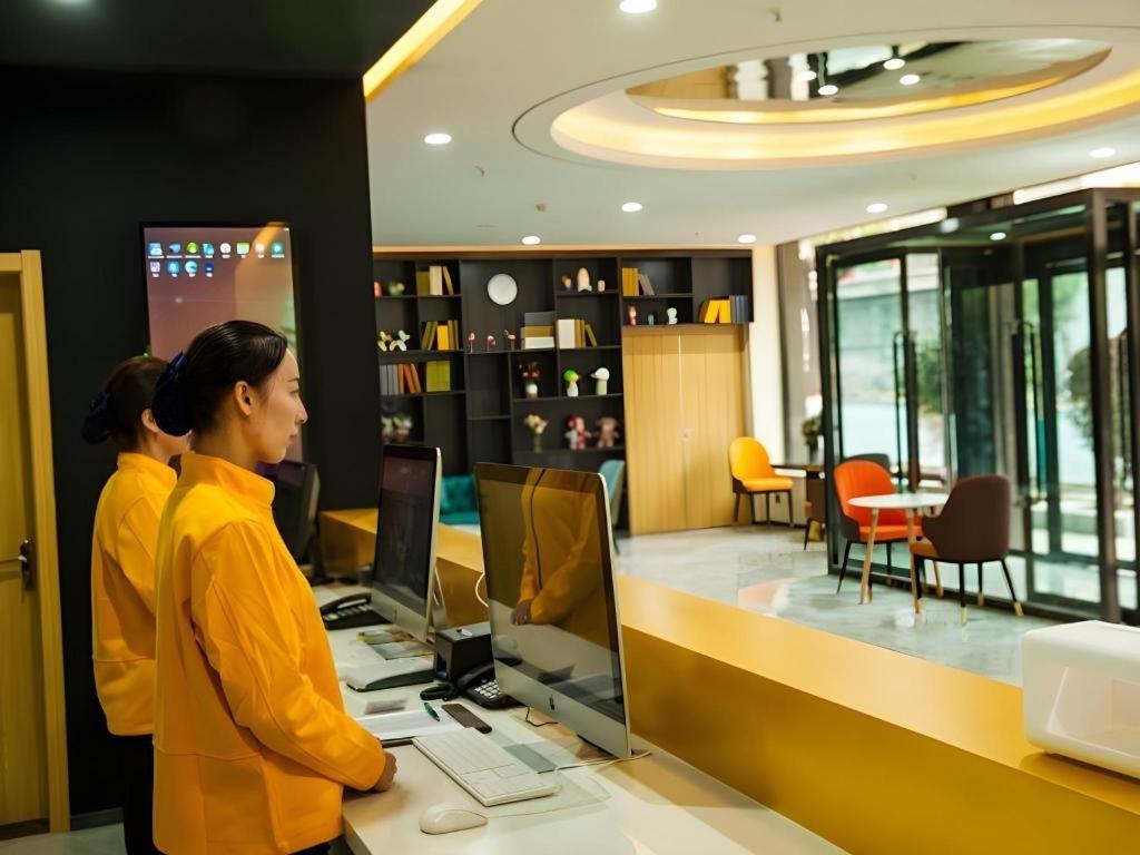 Shell Hotel Shanxi Xinzhou Wuning County Fengwu Square Ningwu Exteriör bild