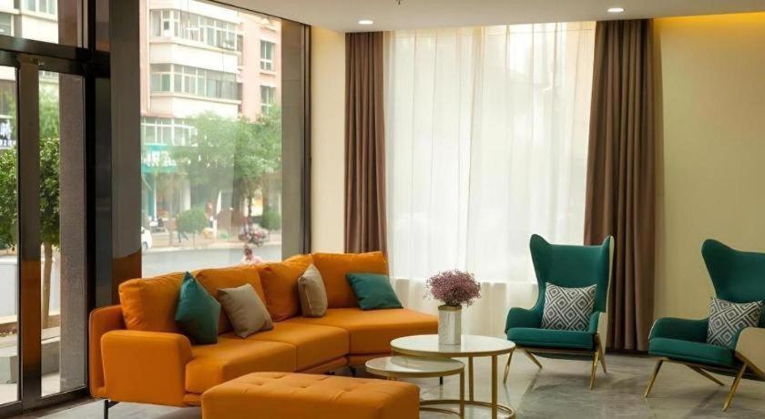 Shell Hotel Shanxi Xinzhou Wuning County Fengwu Square Ningwu Exteriör bild