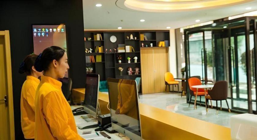 Shell Hotel Shanxi Xinzhou Wuning County Fengwu Square Ningwu Exteriör bild