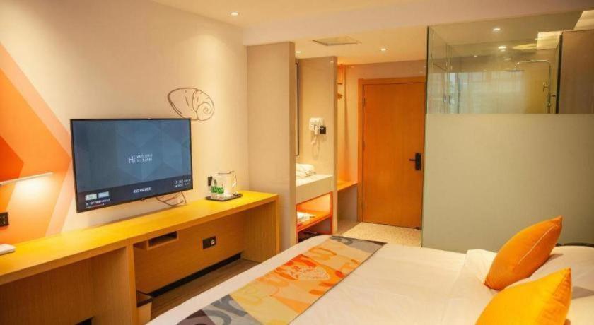 Shell Hotel Shanxi Xinzhou Wuning County Fengwu Square Ningwu Exteriör bild