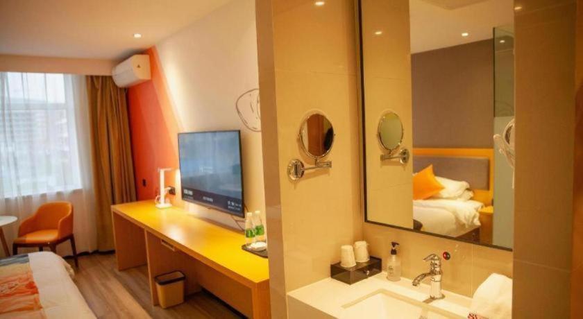 Shell Hotel Shanxi Xinzhou Wuning County Fengwu Square Ningwu Exteriör bild