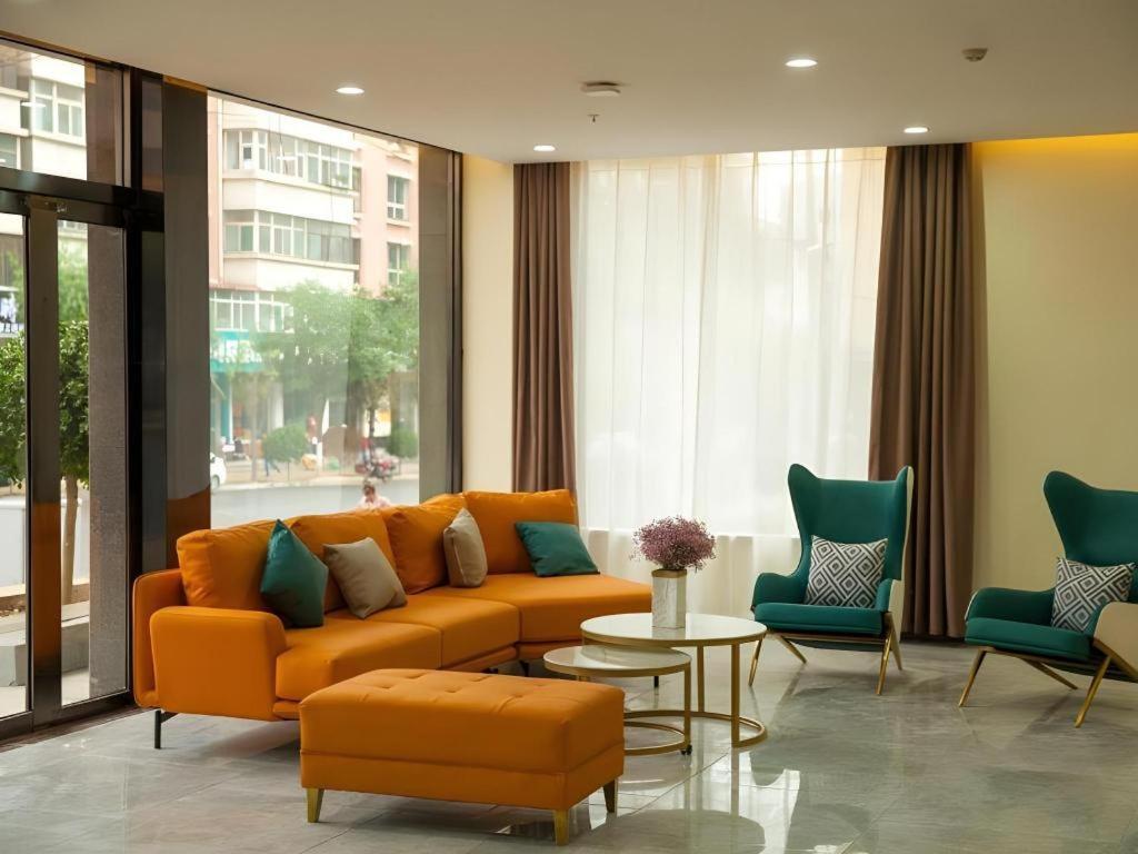 Shell Hotel Shanxi Xinzhou Wuning County Fengwu Square Ningwu Exteriör bild