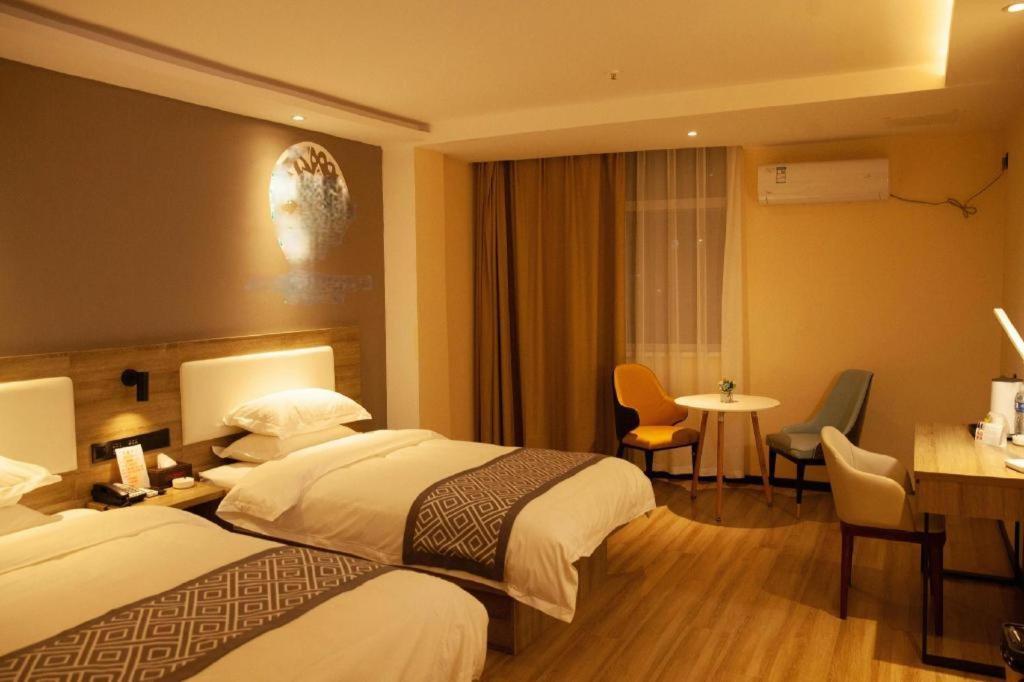 Shell Hotel Shanxi Xinzhou Wuning County Fengwu Square Ningwu Exteriör bild